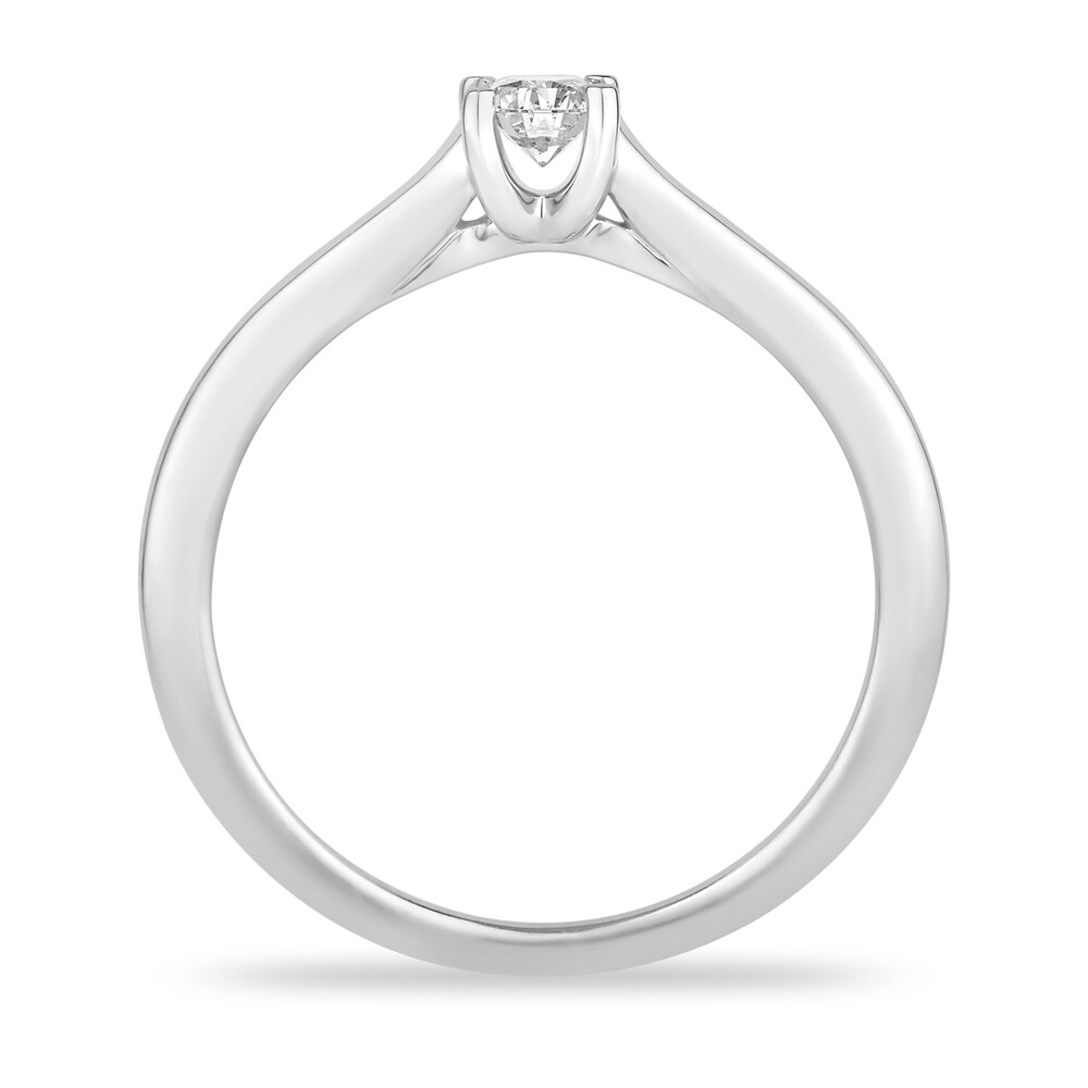 Diamond Solitaire Engagement Ring 1/5 ct tw Princess-cut 14K White Gold (I2/I) ynrr8LpF