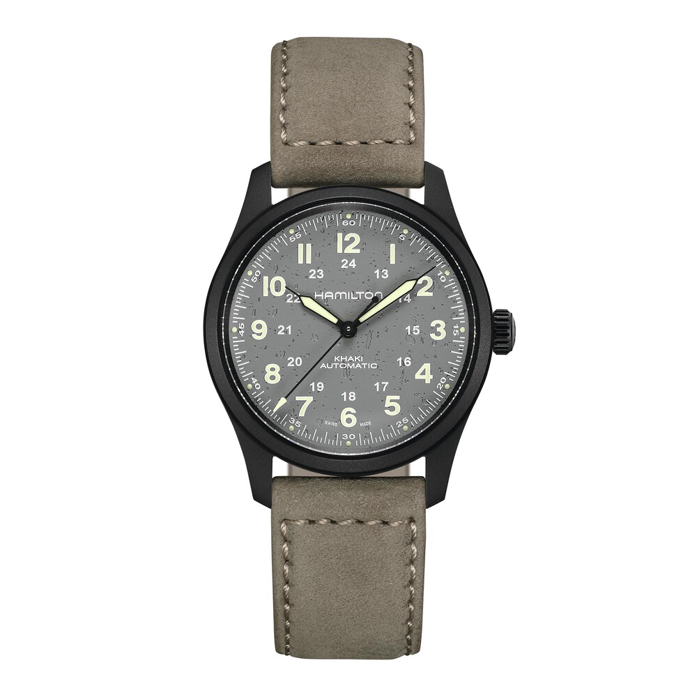 Hamilton Khaki Field Men's Automatic Watch H70215880 z5CoUJAS