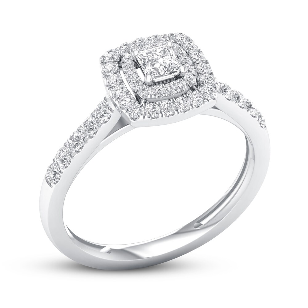 Diamond Promise Ring 1/2 ct tw 10K White Gold z5ZA2cf6