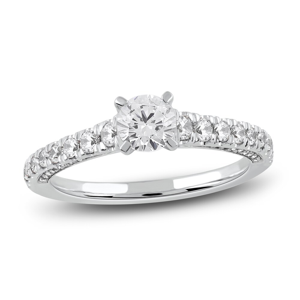 Diamond Engagement Ring 1 ct tw Round Platinum zJbboLOY