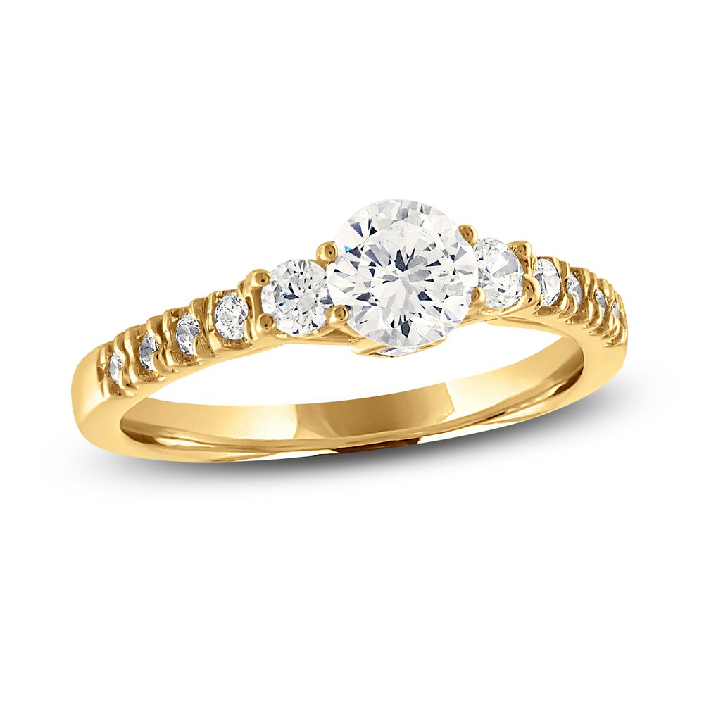 Diamond Ring 1 ct tw Round 14K Yellow Gold zXNzghVC
