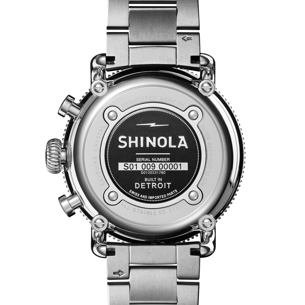 Shinola Runwell Sport 48mm Watch S0120231780 zox89RI6